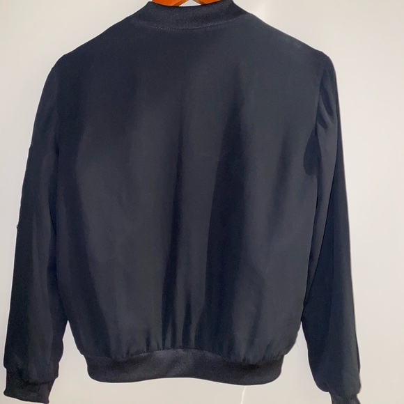 Black bomber jacket size XS - Picture 3 of 3